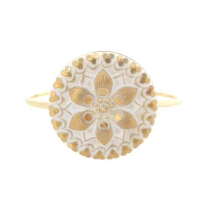 Fiore glass bangle