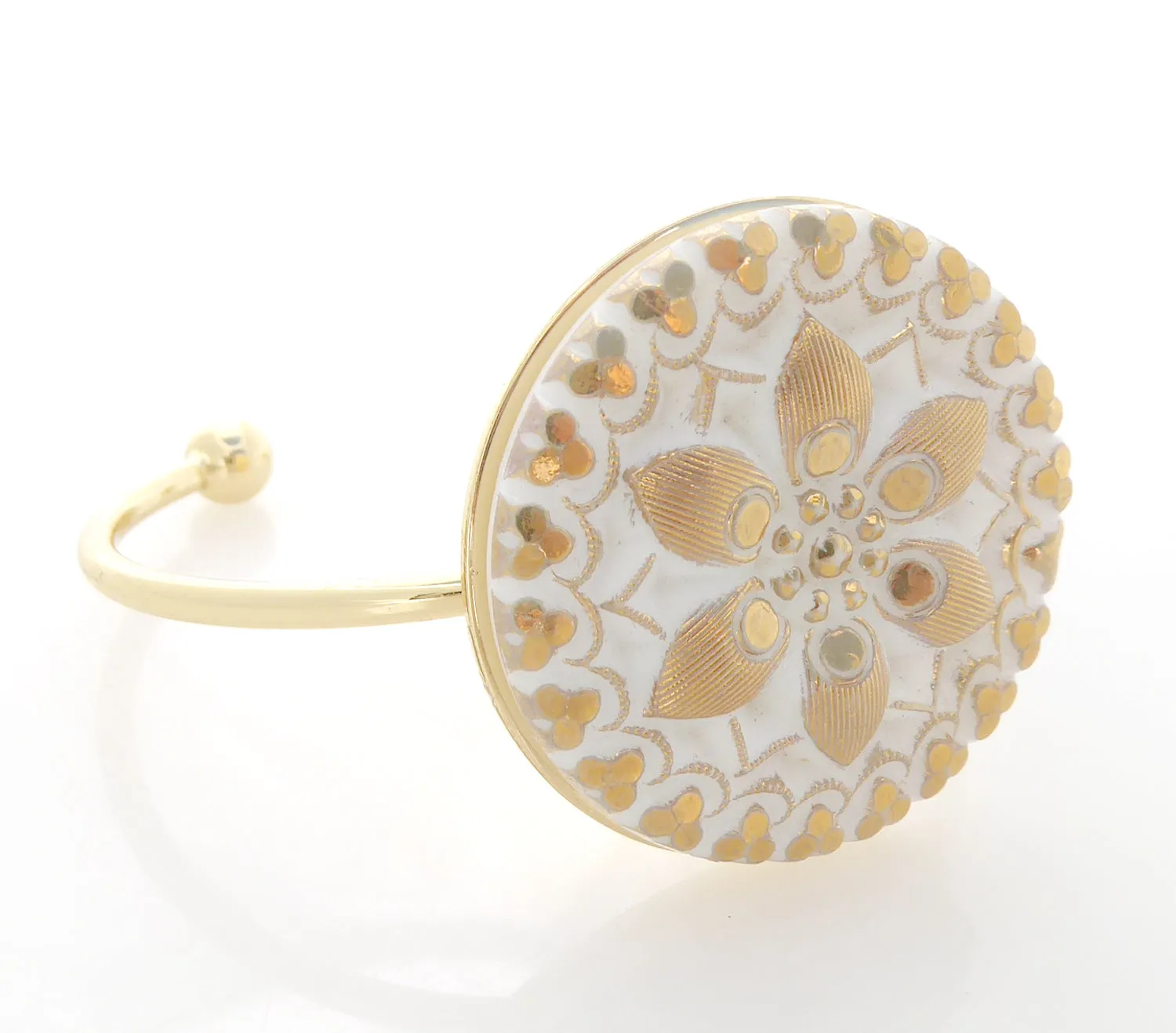 Fiore glass bangle