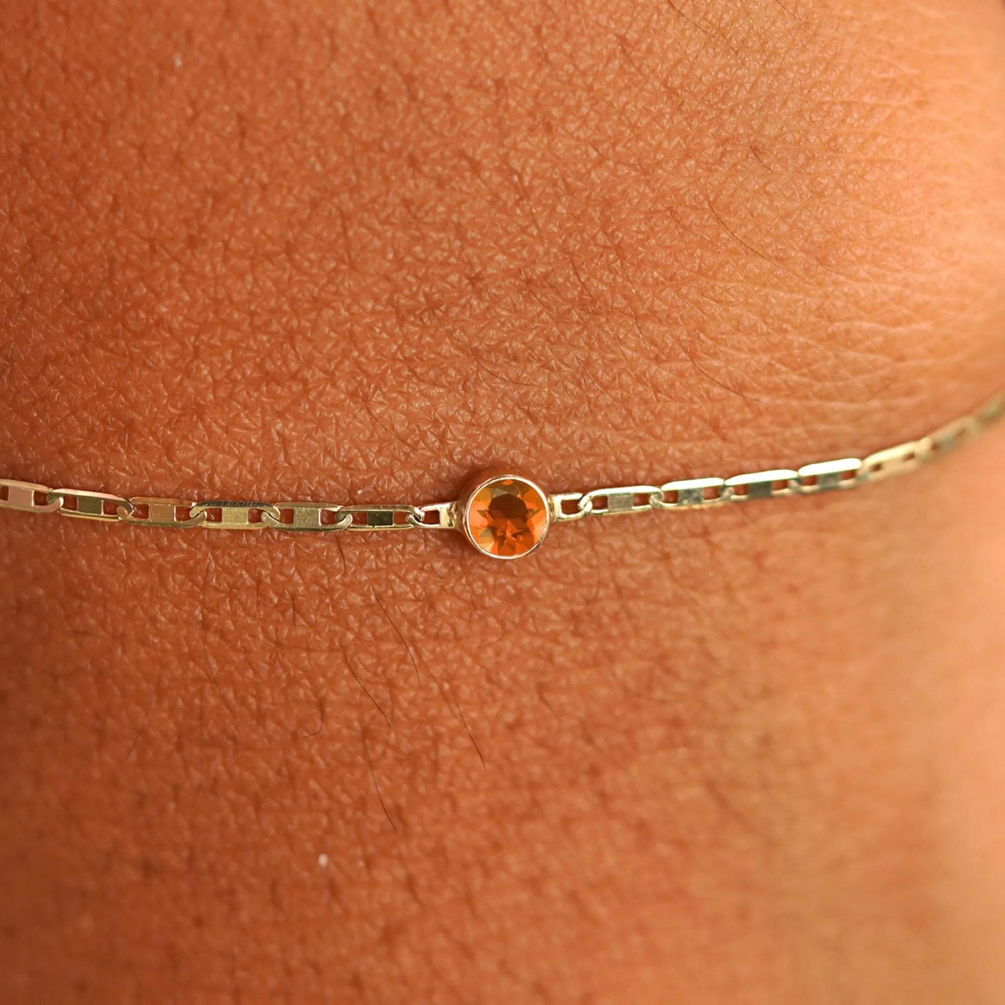 Fire Opal Bracelet