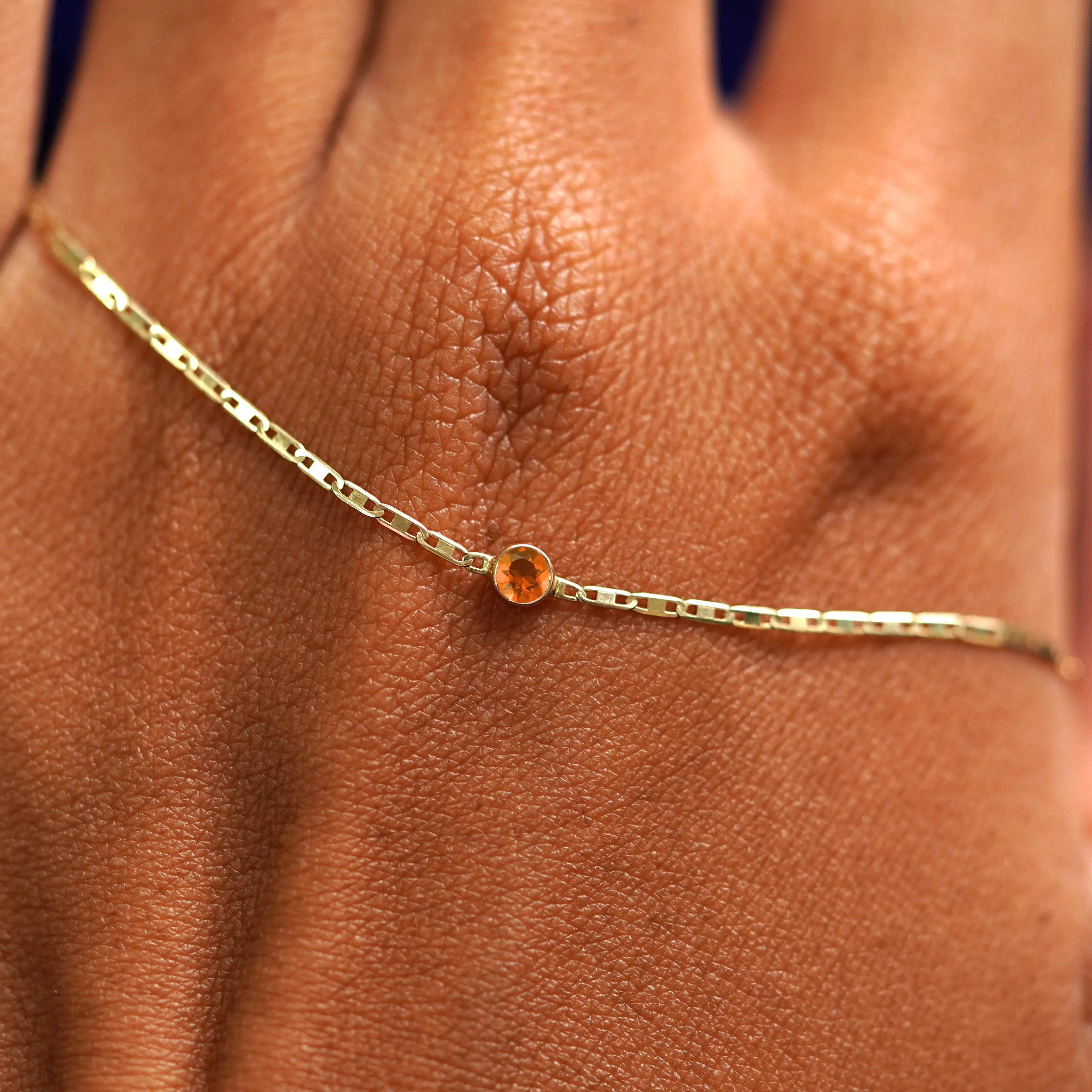 Fire Opal Bracelet