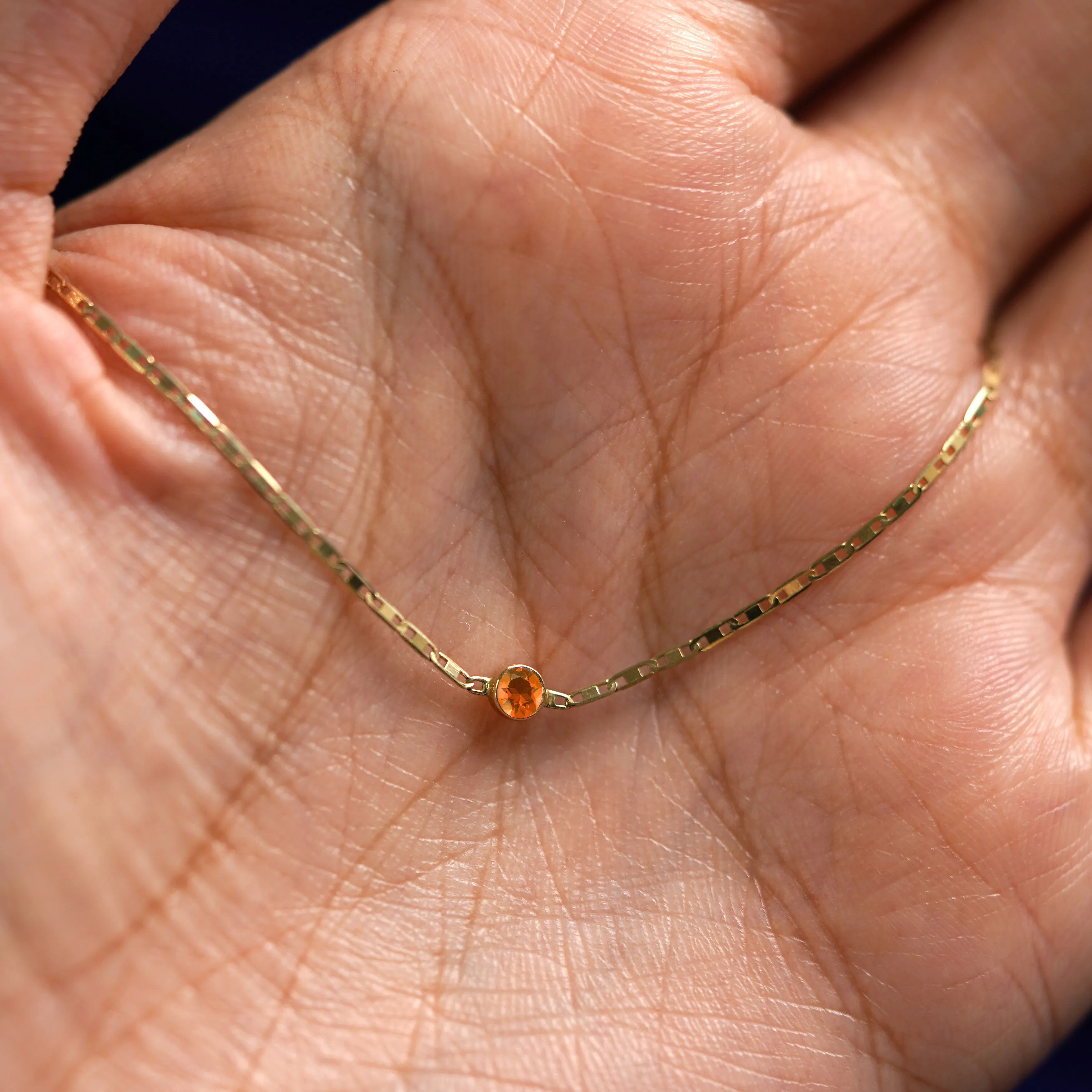 Fire Opal Bracelet