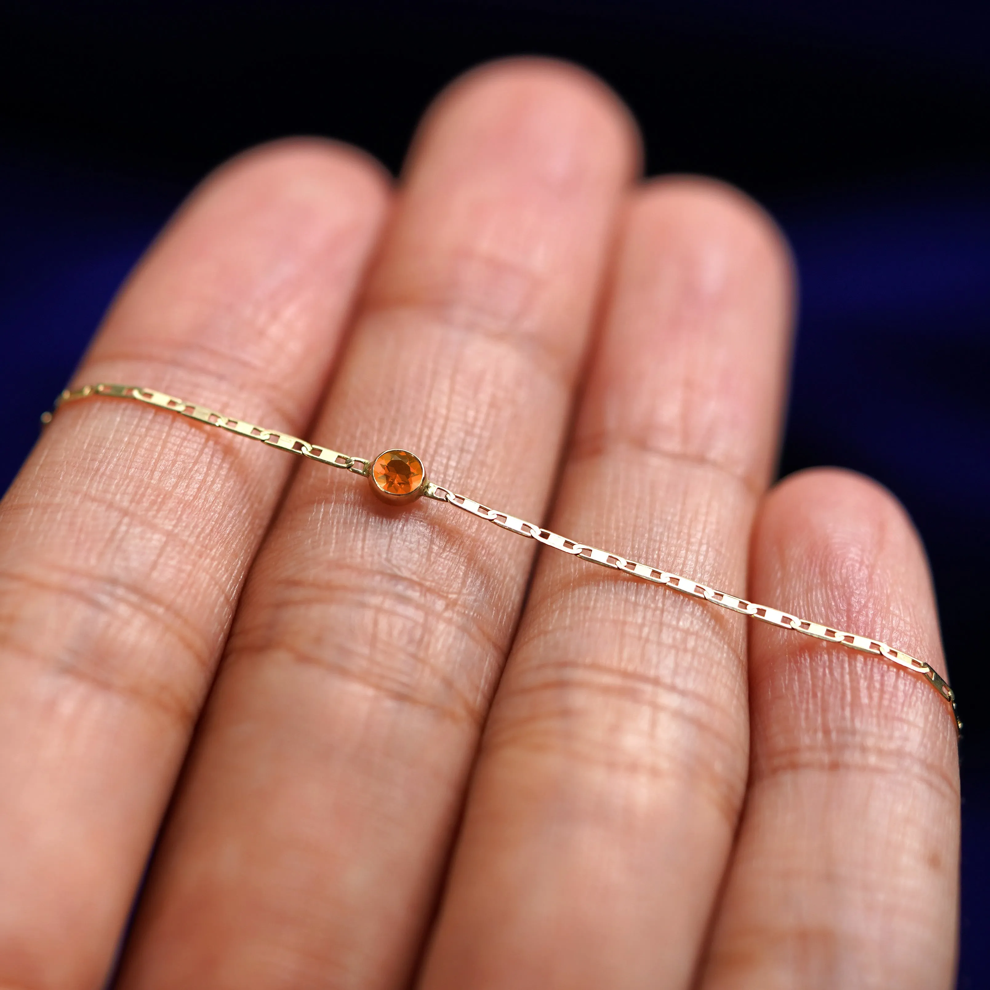 Fire Opal Bracelet