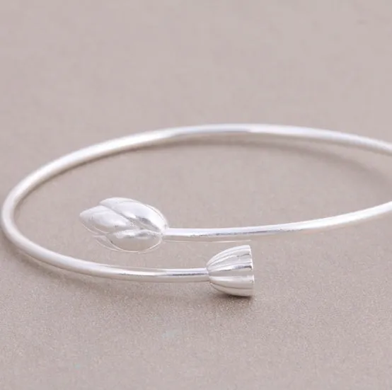 Flower bracelets bangles