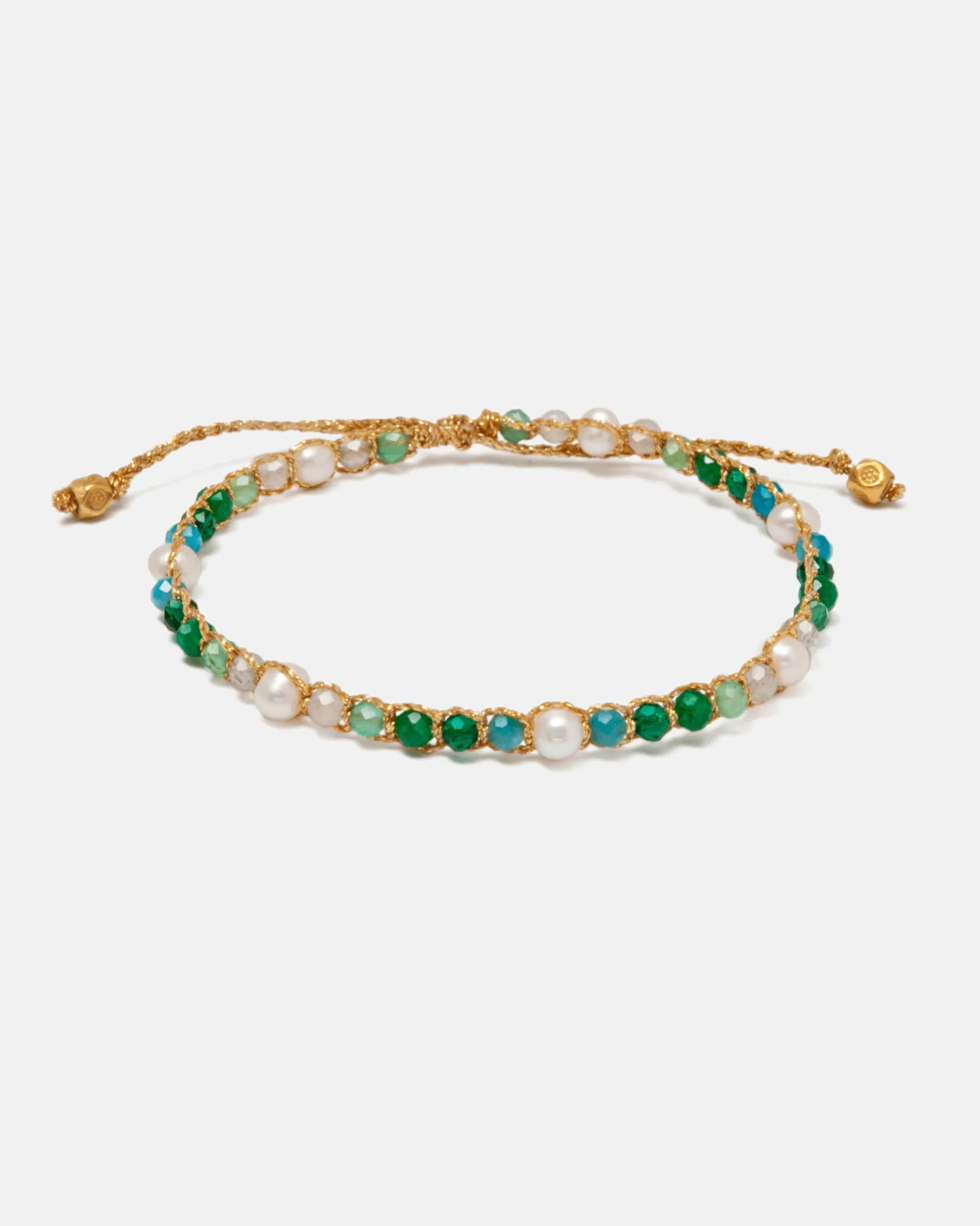 Fresh Water Pearl & Gemstone Bracelet | Symphony
