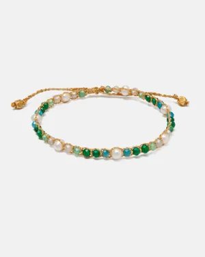 Fresh Water Pearl & Gemstone Bracelet | Symphony