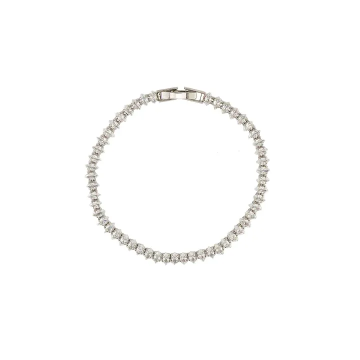 Frida Bracelet Crystal/Silver