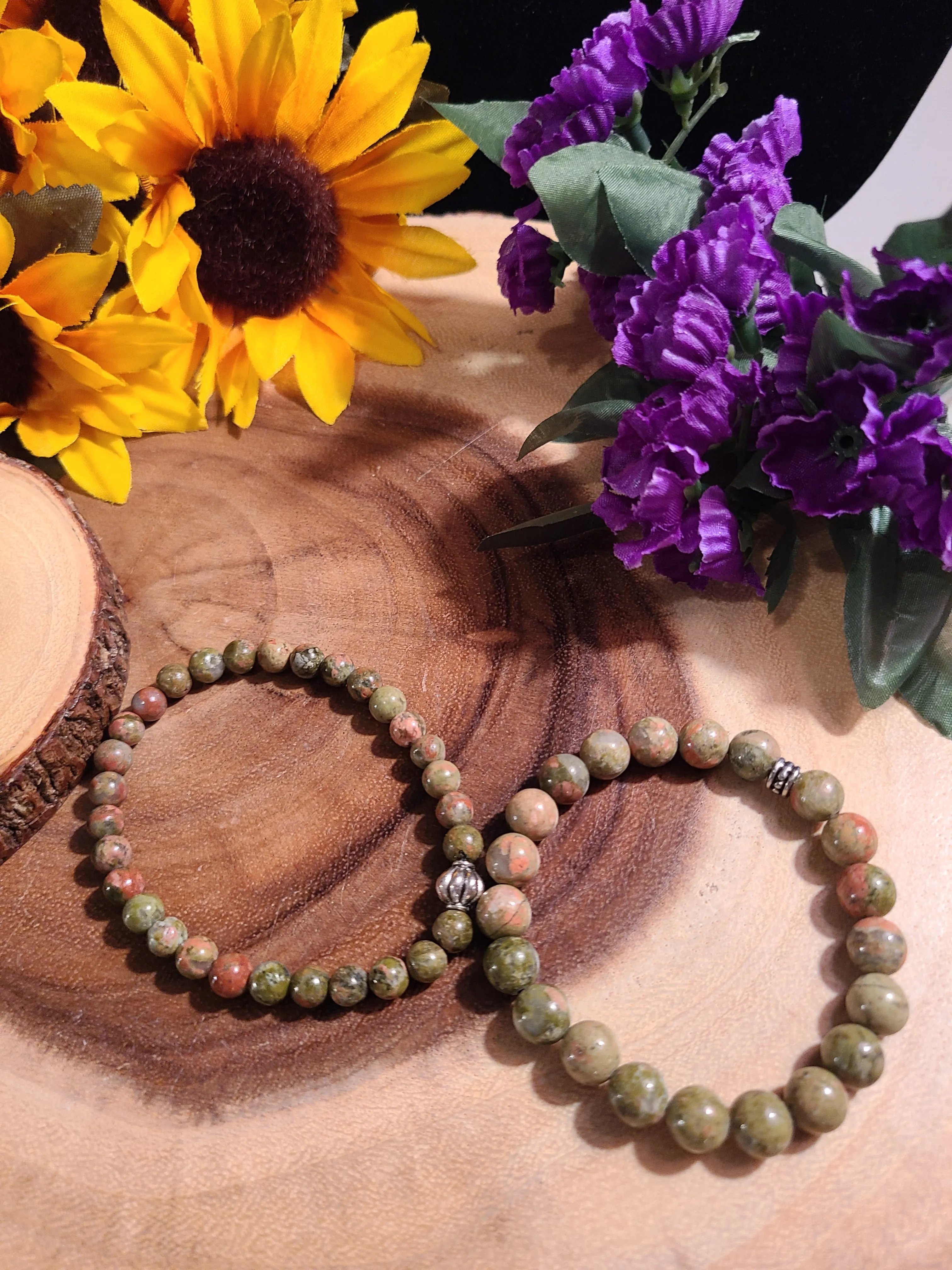 Gemstone Stretch Bracelets - S through Z