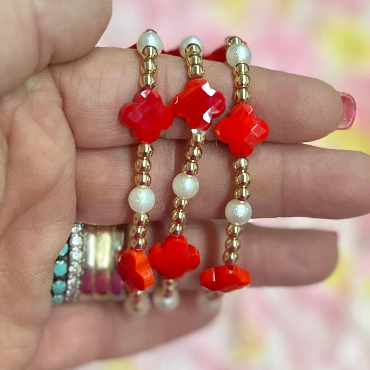 Gold Beaded Bracelets