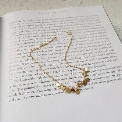 Gold Coin Bracelet