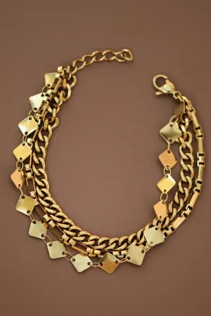 Gold Dipped Chain Bracelet