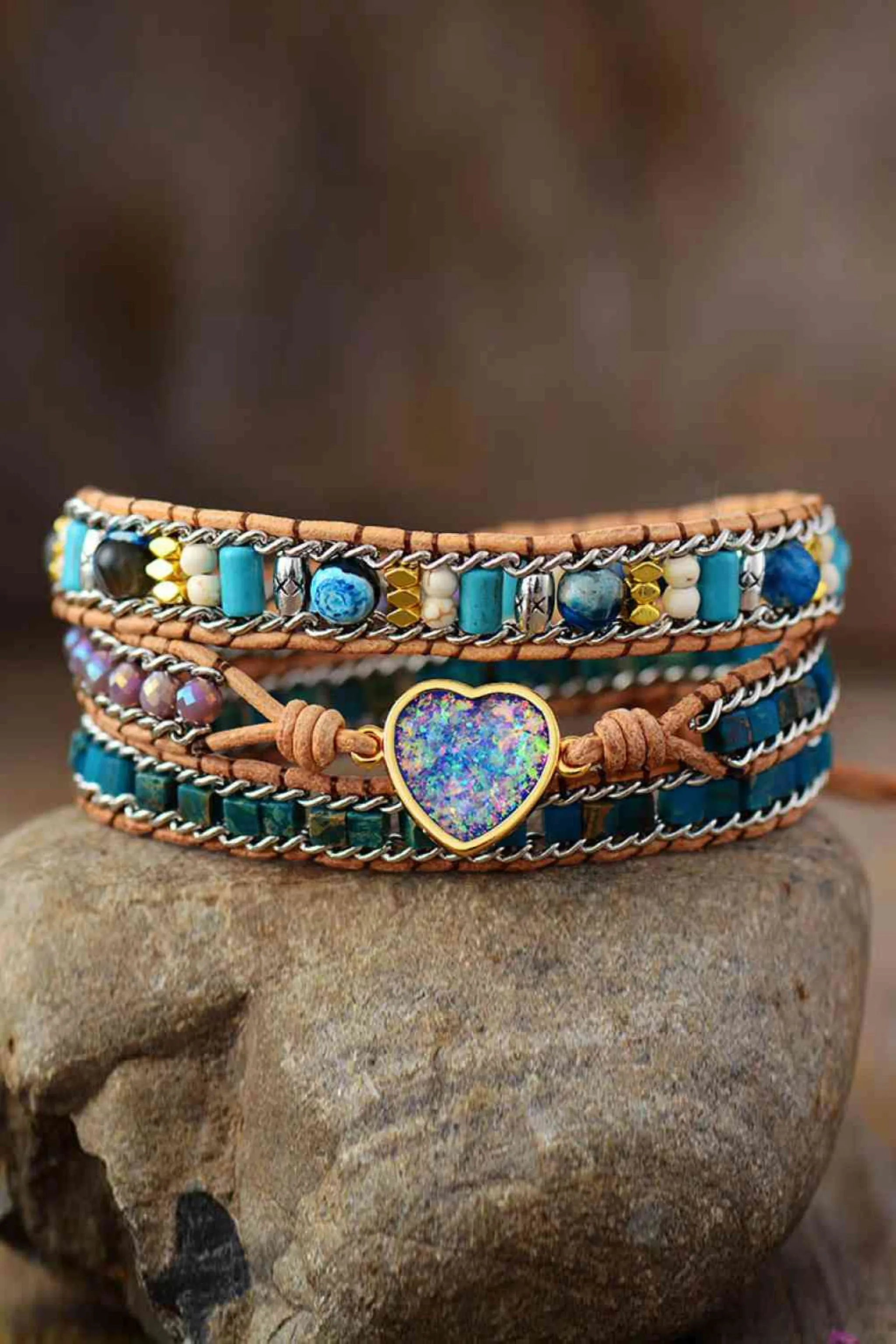 GYPSY-Heart Layered Bracelet