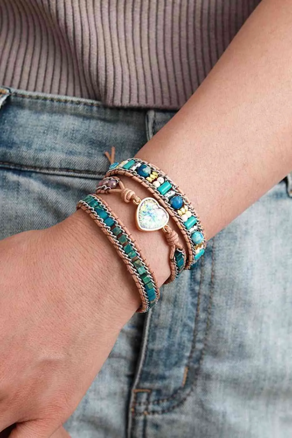 GYPSY-Heart Layered Bracelet
