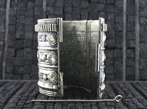 Gypsy Kuchi Tribe Wide Cuff