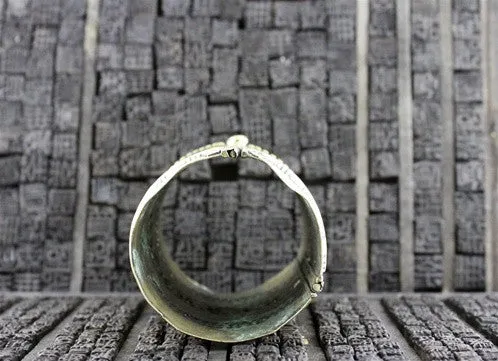 Gypsy Kuchi Tribe Wide Cuff