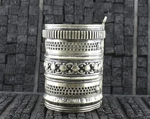 Gypsy Kuchi Tribe Wide Cuff