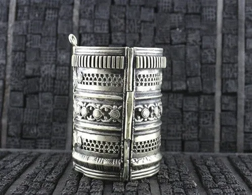 Gypsy Kuchi Tribe Wide Cuff
