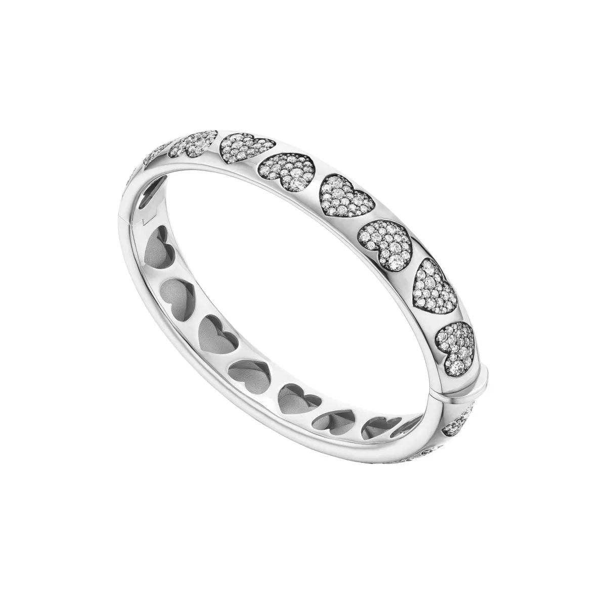 Heart Bracelet (Diamonds)
