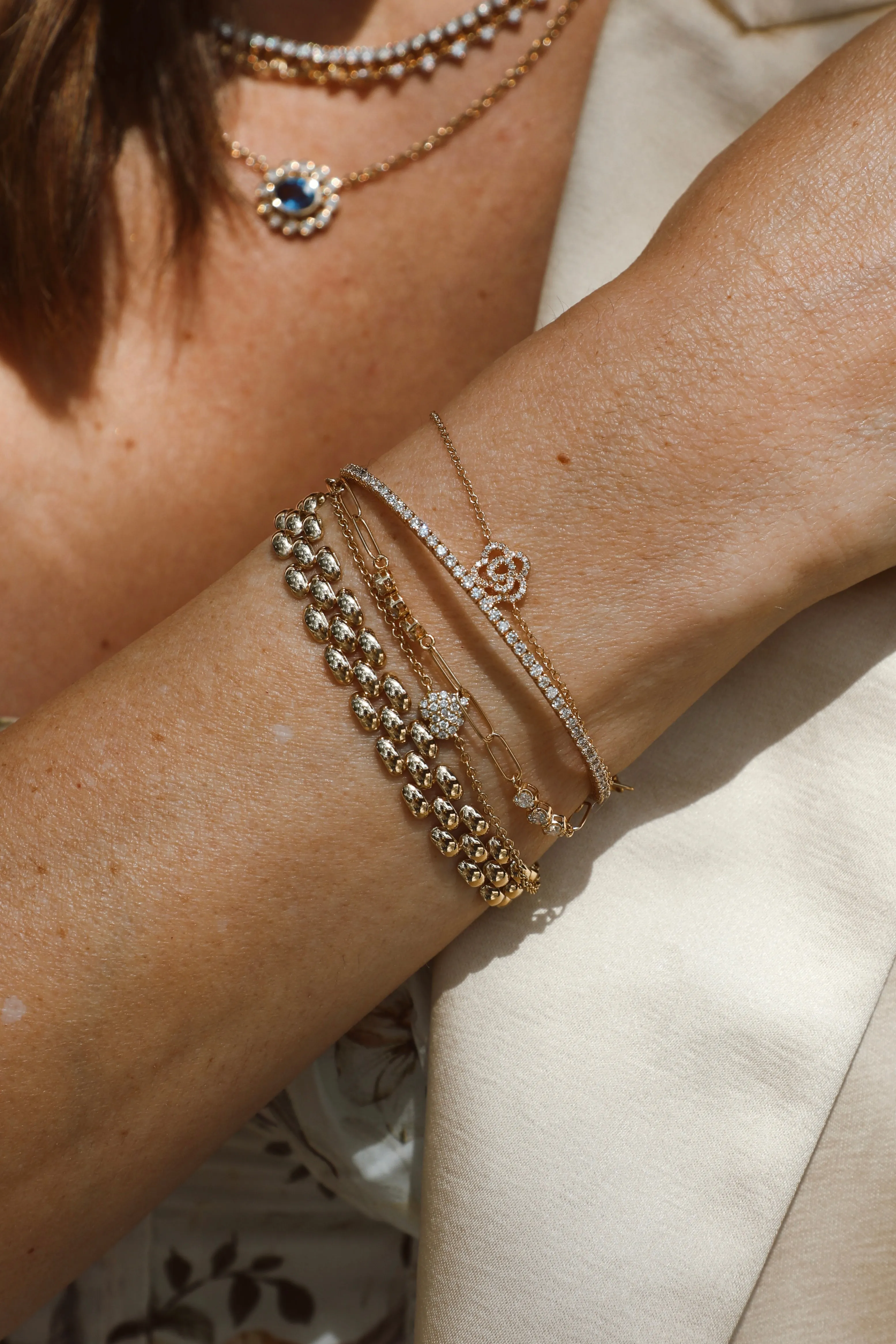 Heirloom Panther Link Bracelet