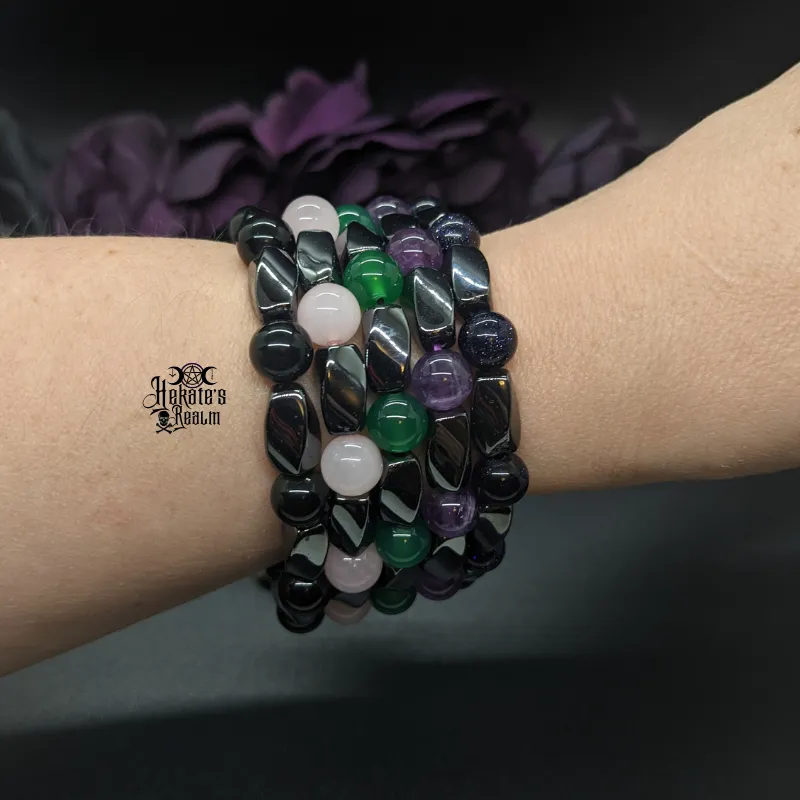 Hematite Magnetic Bracelets