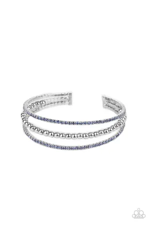 High-End Eye Candy Blue Paparazzi Bracelet