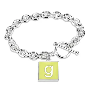 High-Polished Brass Bracelet with Emerald Epoxy - Backordered, 4-7 Day Shipping Lead Time