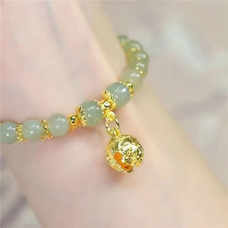 Ideal Gift - Elegant Faux Jade Bracelet