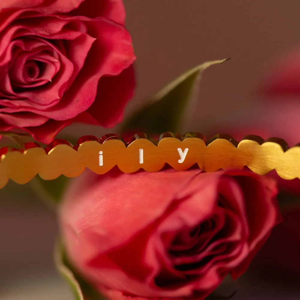 ILY - Heart Bracelet