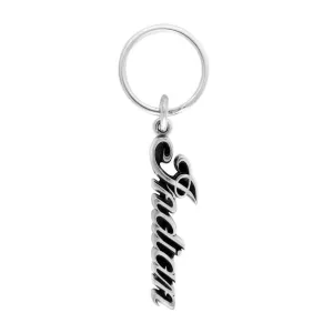 Indian Script Logo Key Fob