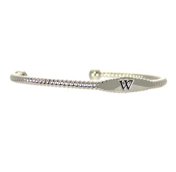 Initial Bracelet Cuff