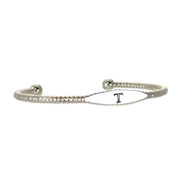 Initial Bracelet Cuff