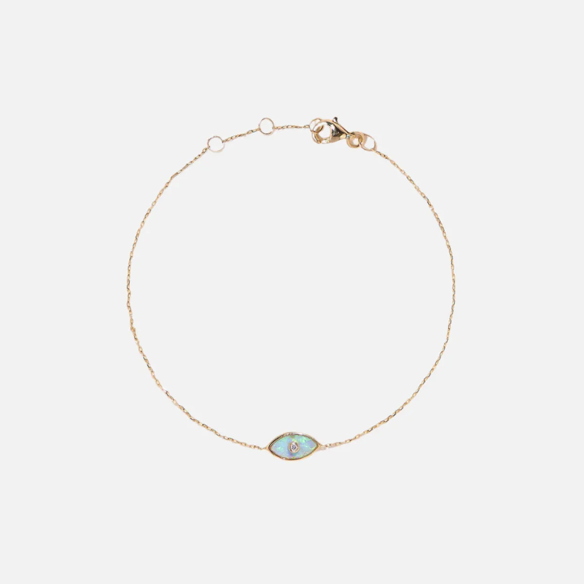 Inlay Eye Bracelet