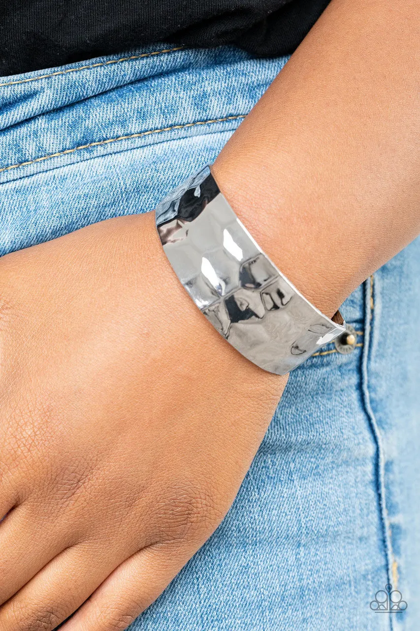Is It HAUTE in Here? Silver Paparazzi Bracelet