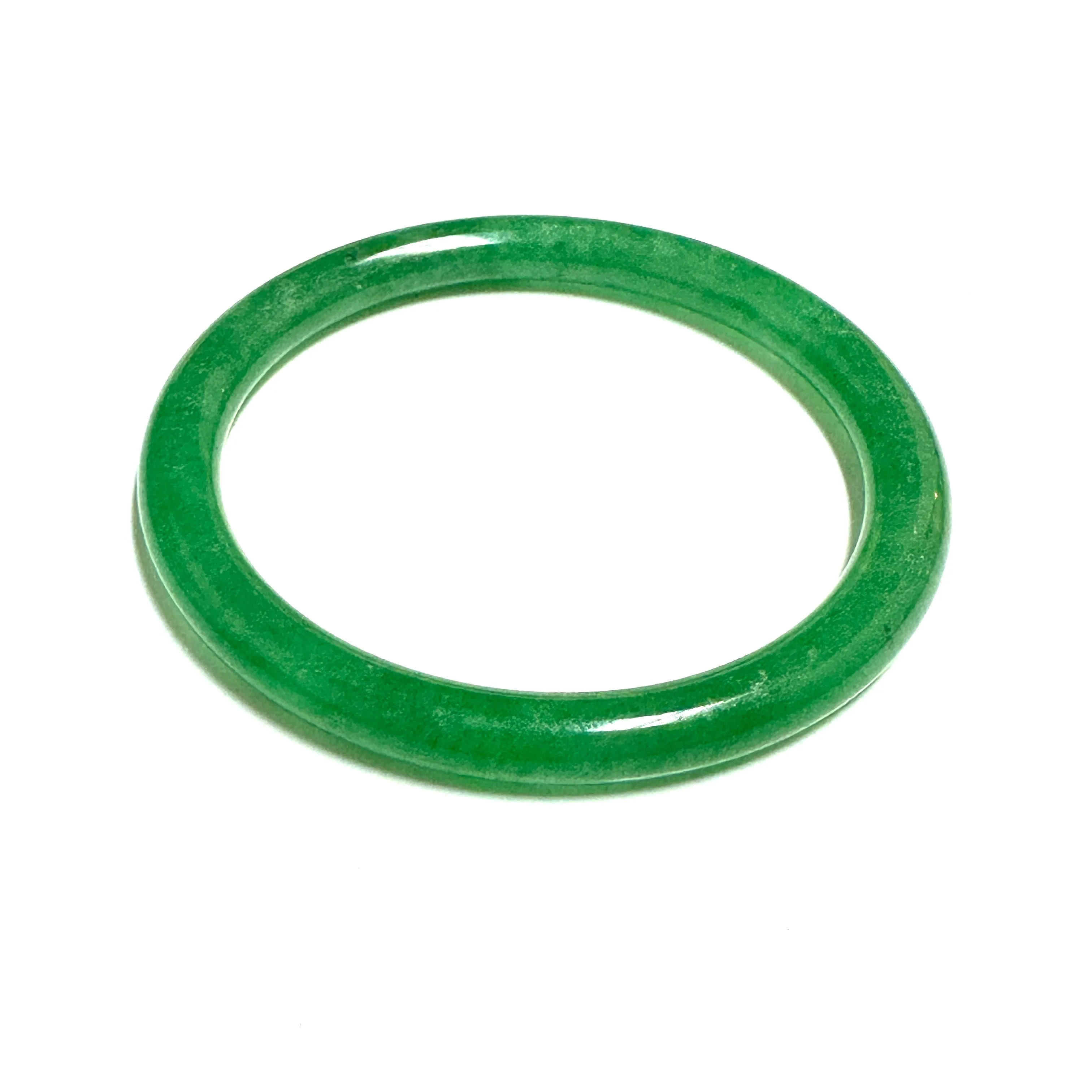 Jade (7mm) Full Round Bangle