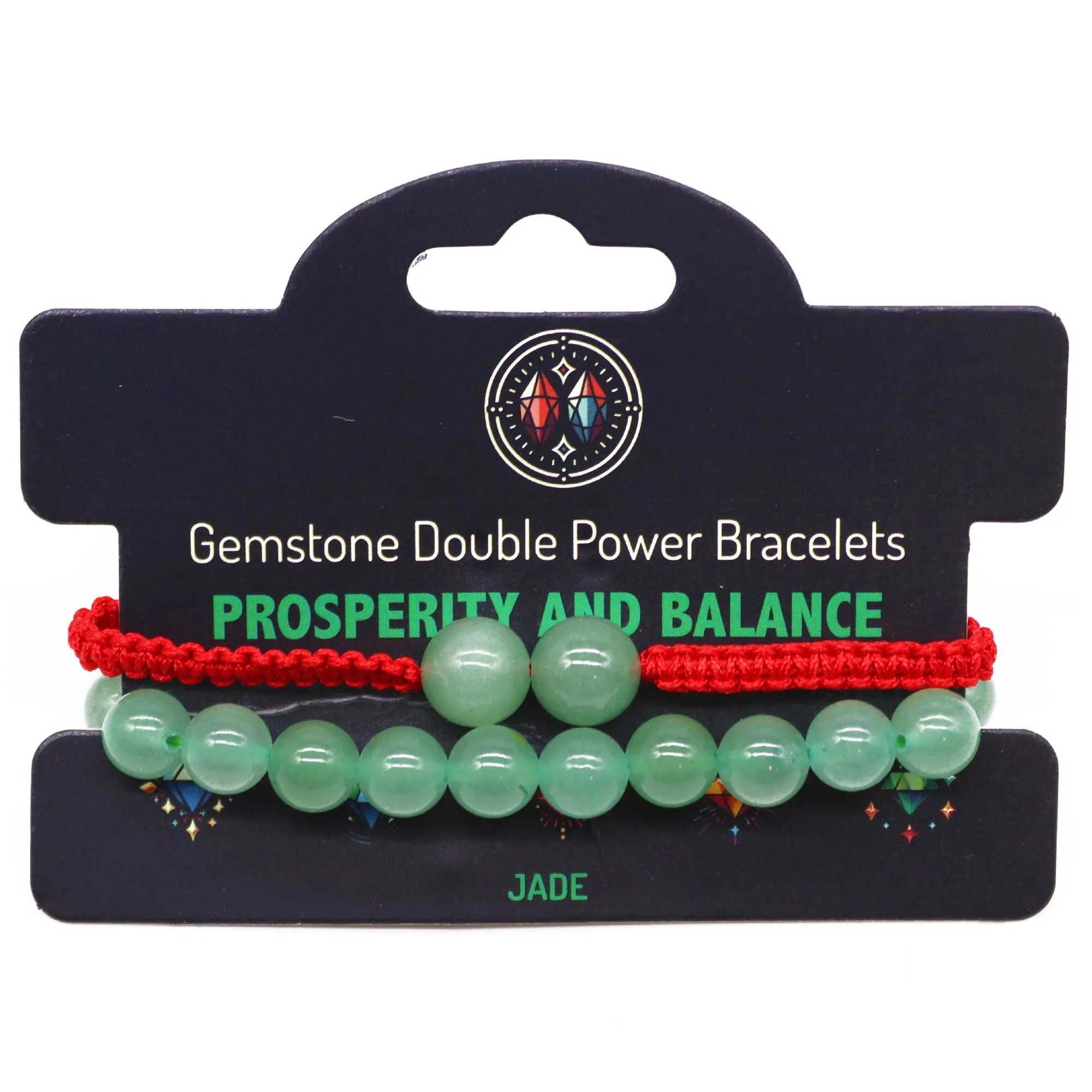 Jade Double Power Bracelets Gemstone