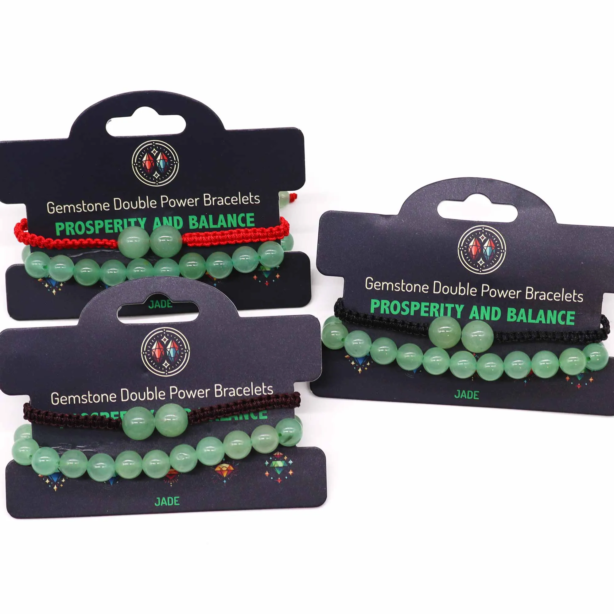 Jade Double Power Bracelets Gemstone