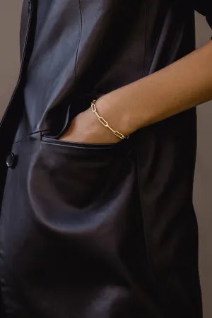 Jamie Paperclip Chain Bracelet
