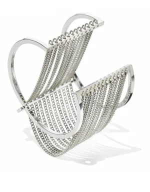 Jenny Bird Fallingwater Cuff in Silver