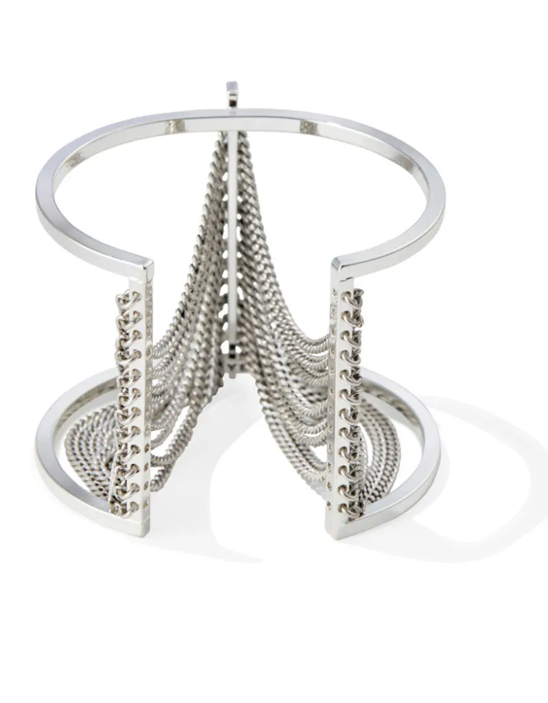 Jenny Bird Fallingwater Cuff in Silver