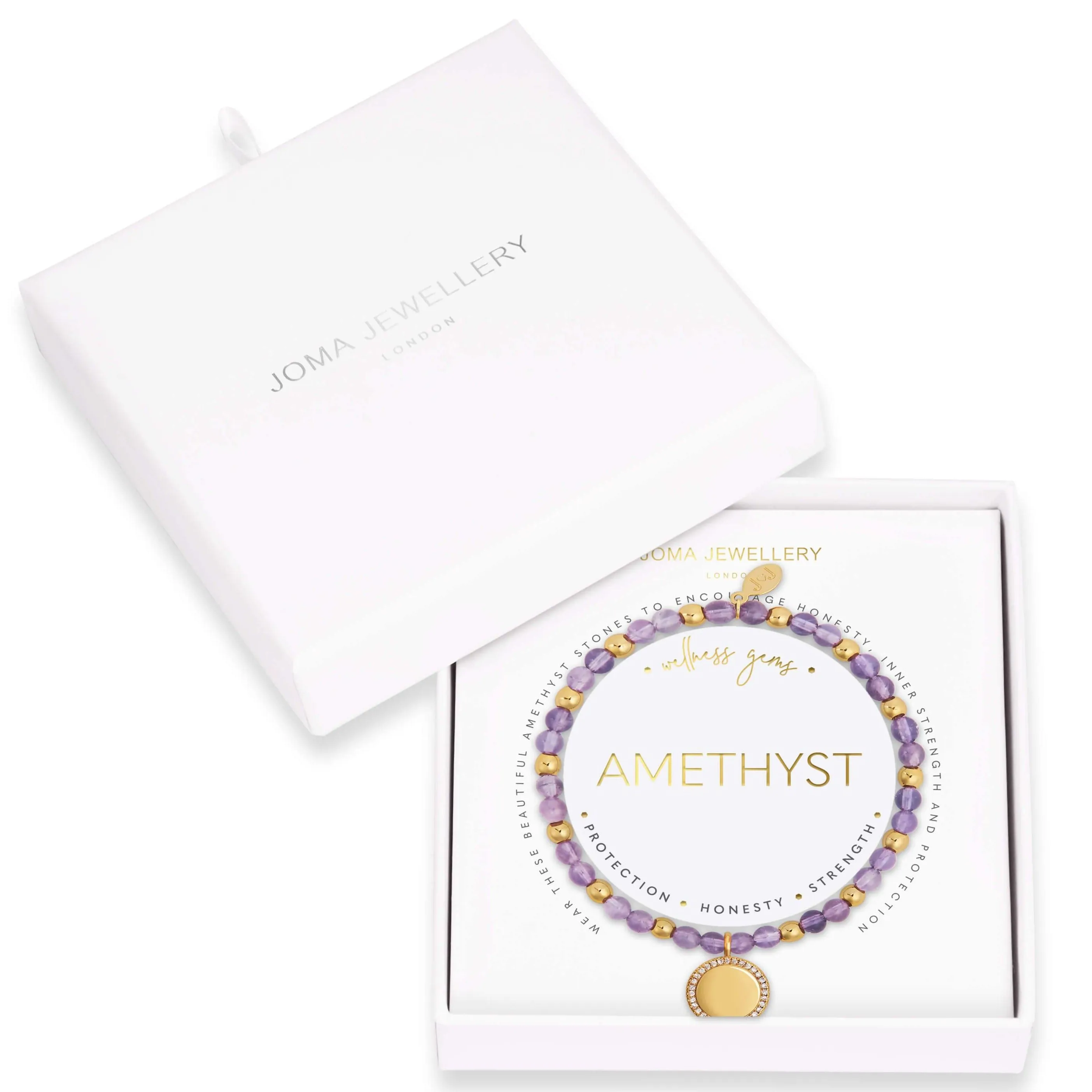 Joma Wellness Gems Amethyst Bracelet