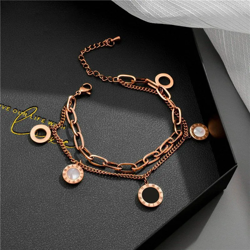 Just Lil Things  Artificial Gold Bracelets jltb0257