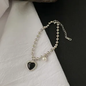 Just Lil Things  Artificial Silver Bracelets jltb0249