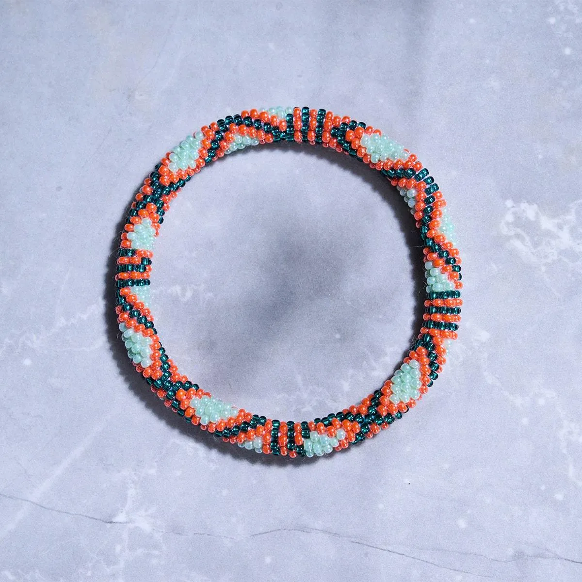 Ladybug | Himalayan Glass Bead Bracelet