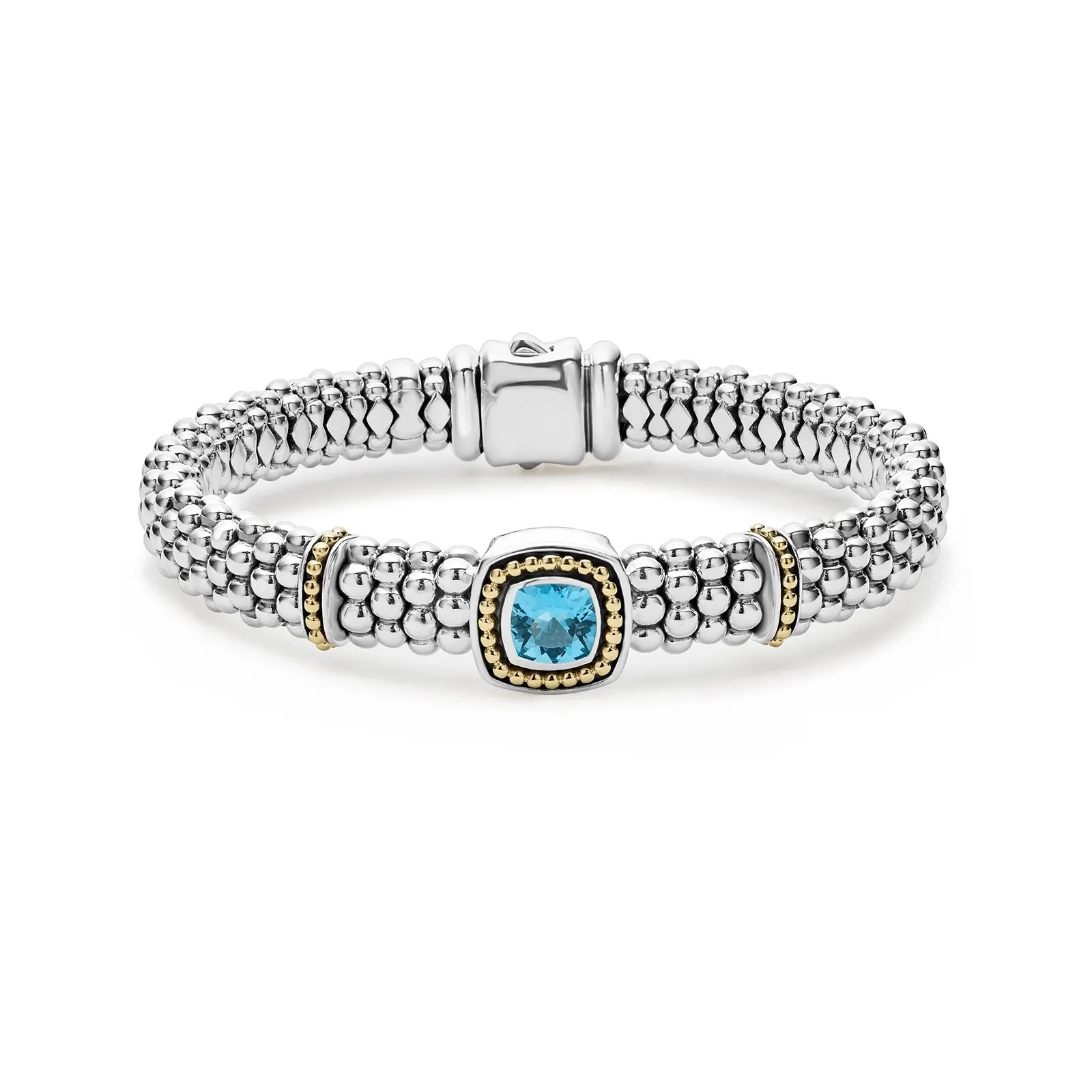 LAGOS Rittenhouse 9mm Swiss Blue Topaz Bracelet