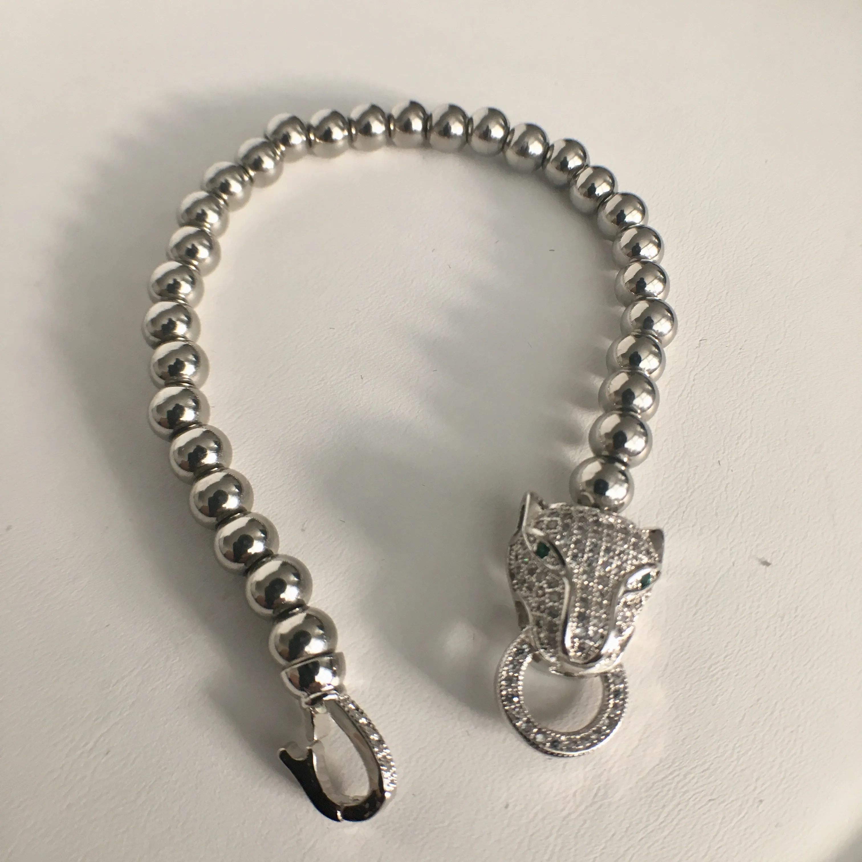 Leopard Head Bracelet