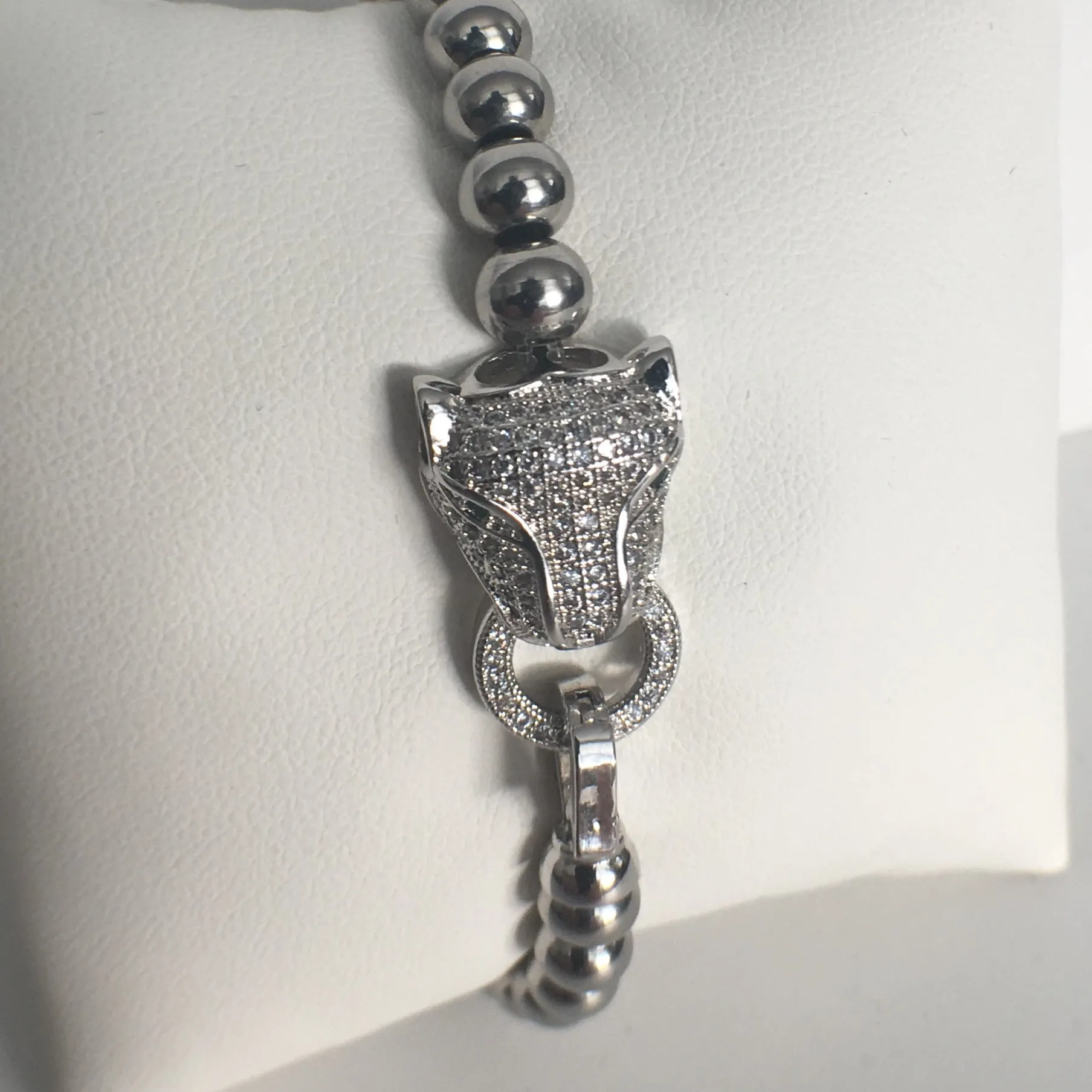 Leopard Head Bracelet