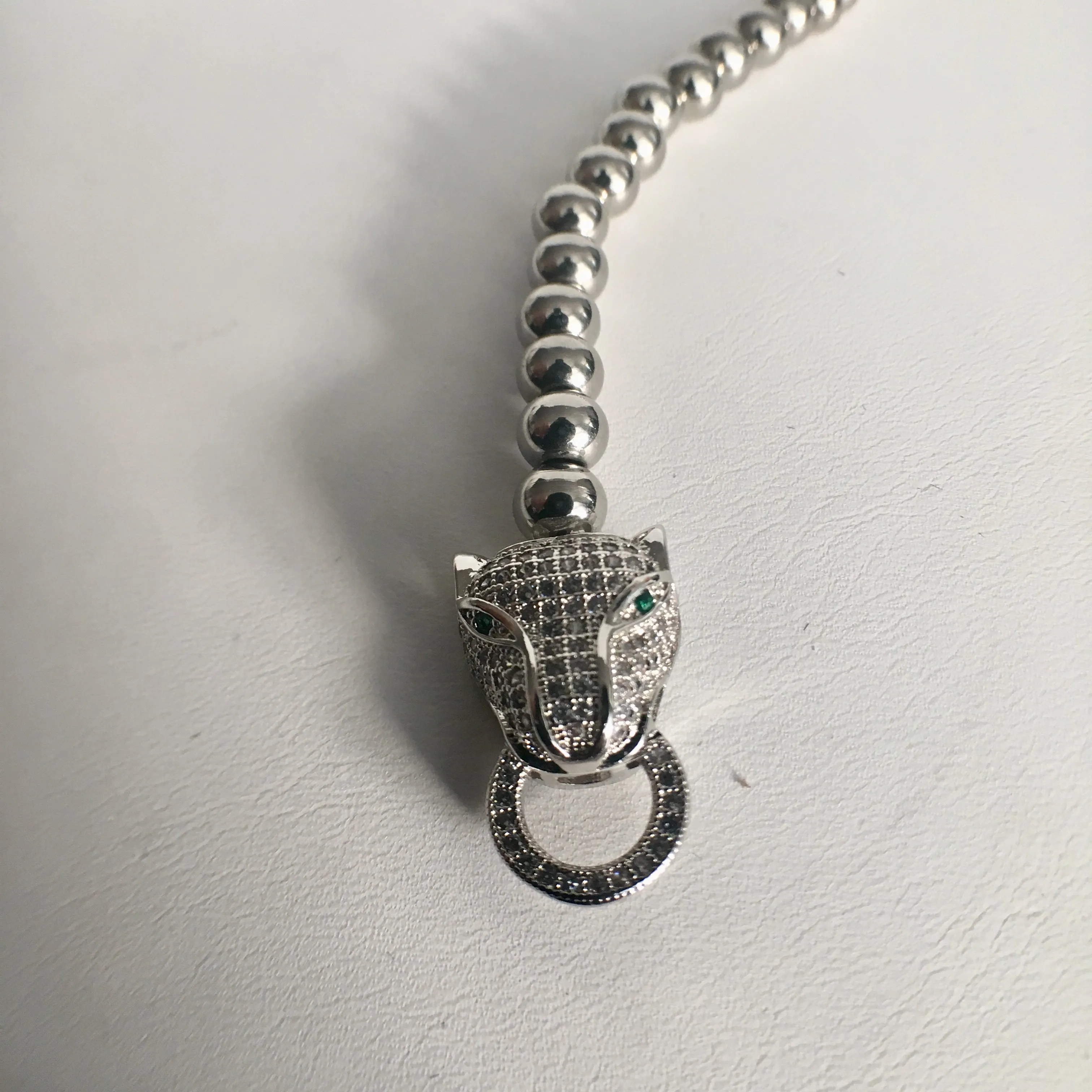 Leopard Head Bracelet
