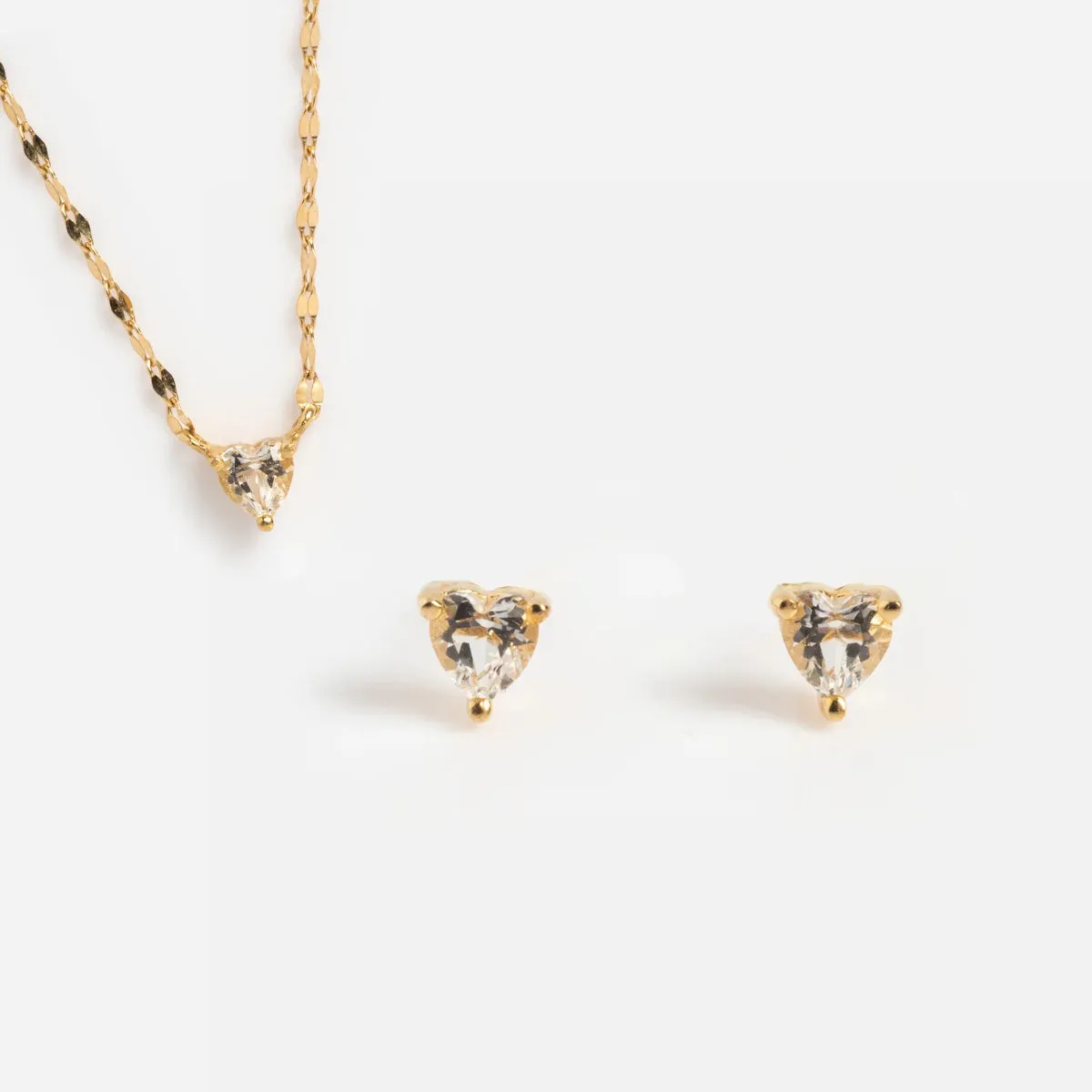 Limited Edition Valentine's Day Solid Gold Hearts Gift Set
