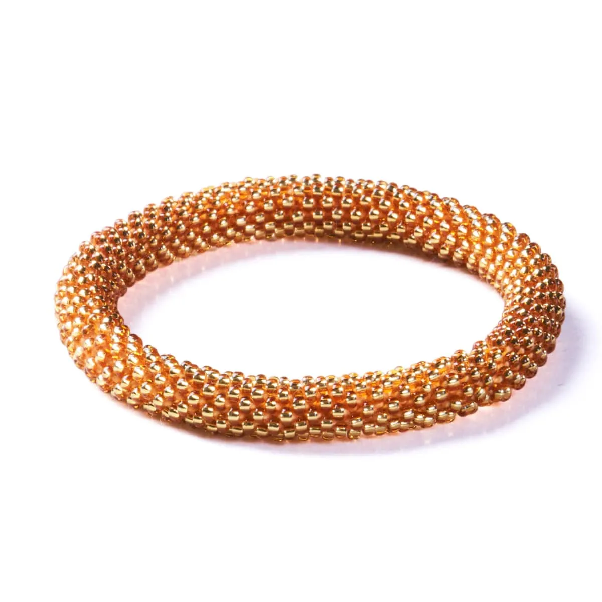 Lines in the Sand | Himalayan Glass Bead Bracelet