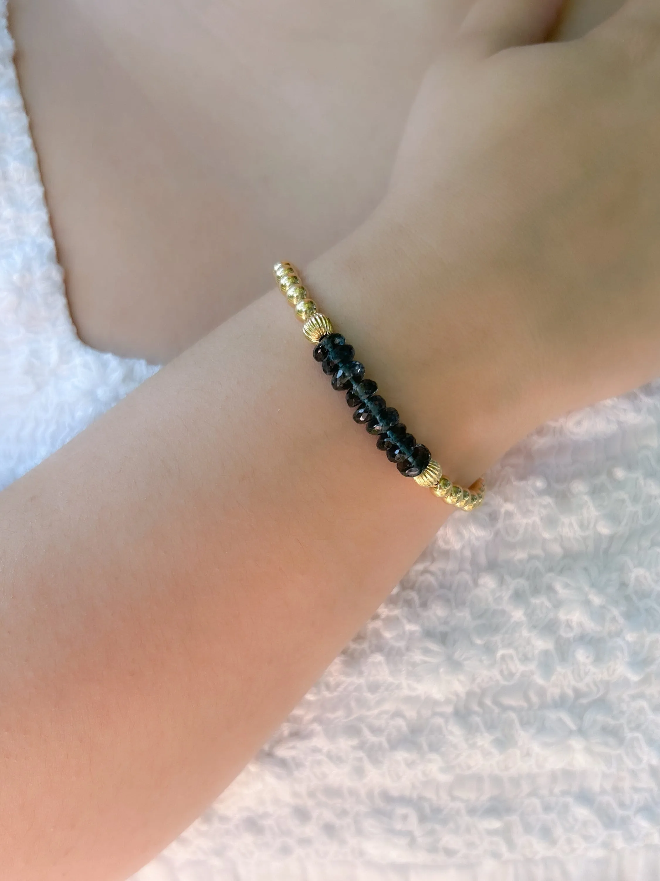 London Blue Bar Bracelet