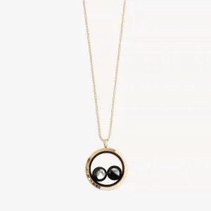 Lovers in the Locket in Gold